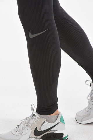 Logo Printed Dri Fit Leggings