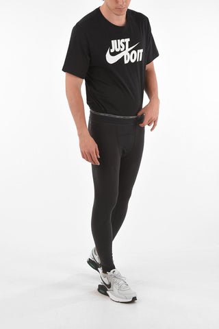 Logo Printed Dri Fit Leggings