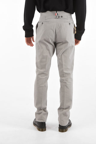 Cotton CLASSIC BACKSTRAP Pinstriped Pants