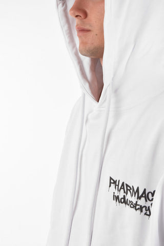 Felpa Hoodie con maxi tasca a toppa