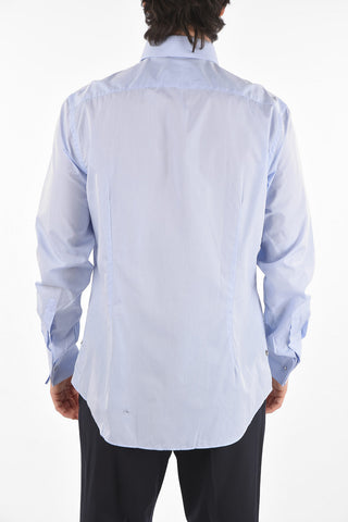 Standard Collar Popeline Cotton Shirt