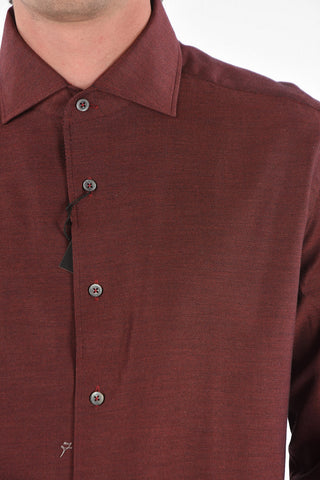 ID Standard Collar Twill Cotton Shirt