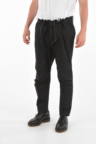 cotton drawstring waist pants 