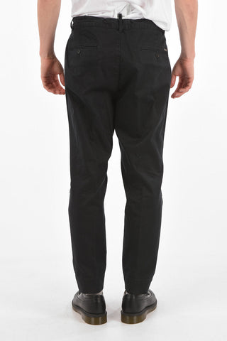 cotton drawstring waist pants 