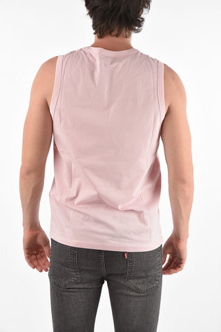 sleeveless logo-printed T-OPPY t-shirt