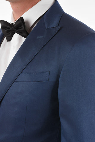 center vent peak lapel CERIM.ACADEMY 3 piece waistcoat suit