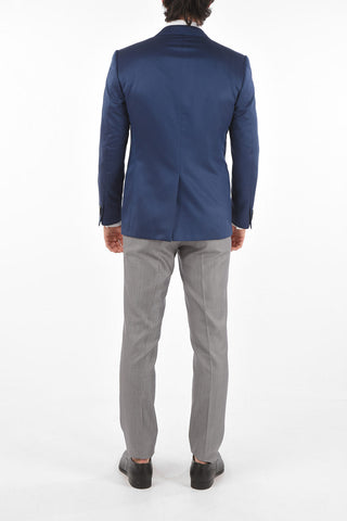 center vent peak lapel CERIM.ACADEMY 3 piece waistcoat suit