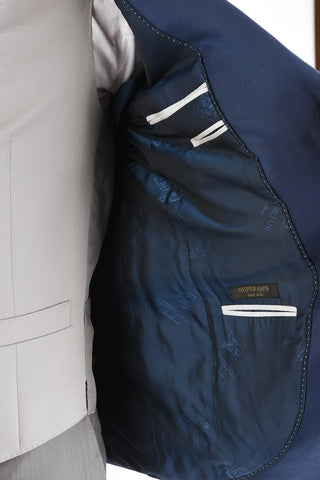 center vent peak lapel CERIM.ACADEMY 3 piece waistcoat suit