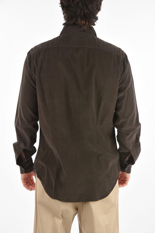 ID Standard Collar Corduroy Shirt