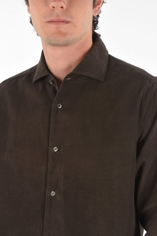ID Standard Collar Corduroy Shirt