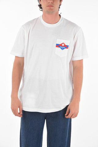 crew-neck MISSY FIT t-shirt with breast pocket