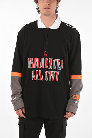 Cotton Piqué Polo INFLUENCER LS 3-button