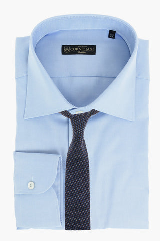 Pinpoint Shirt with Standard Collar