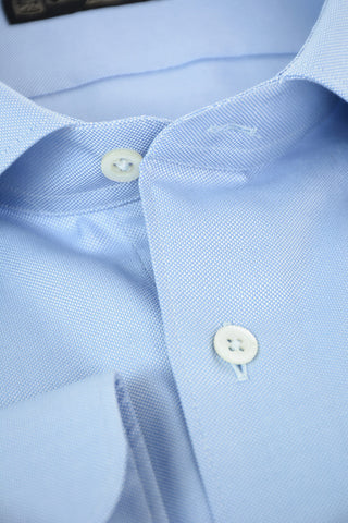 Pinpoint Shirt with Standard Collar