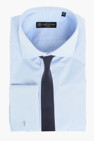 Poplin Shirt with Double French Cuffs