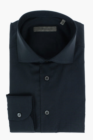 COUTURE Poplin Cotton Shirt with Standard Collar