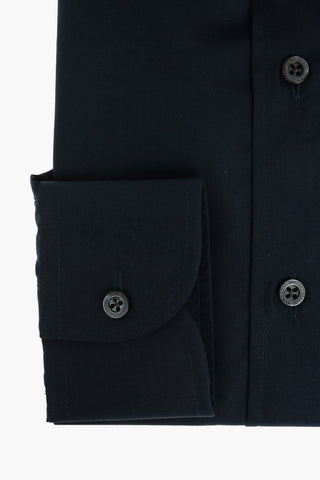 COUTURE Poplin Cotton Shirt with Standard Collar