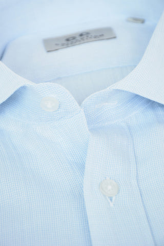 CC COLLECTION Standard Collar Cambric Cotton Shirt
