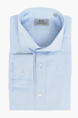 CC COLLECTION Camicia SLIM FIT in Cotone Oxford con Collo Francese