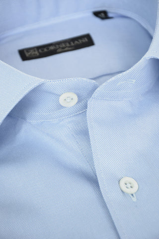 Pinpoint Shirt with Standard Collar