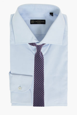 Standard Collar Twill Cotton Shirt