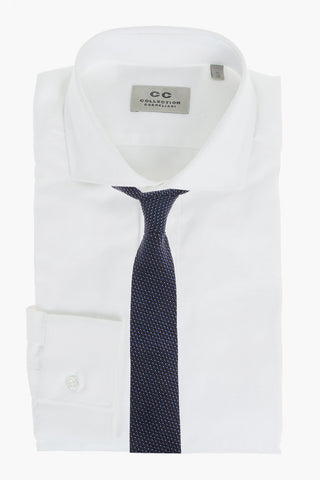 CC COLLECTION Hopsack Cotton SLIM FIT Shirt