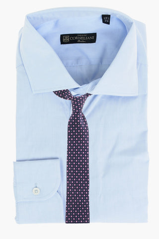 Standard Collar Popeline Cotton Shirt