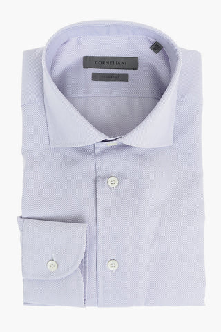 COUTURE Wrinkle Free Fil à Fil Cotton with Standard Collar