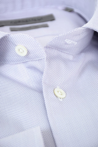 COUTURE Wrinkle Free Fil à Fil Cotton with Standard Collar