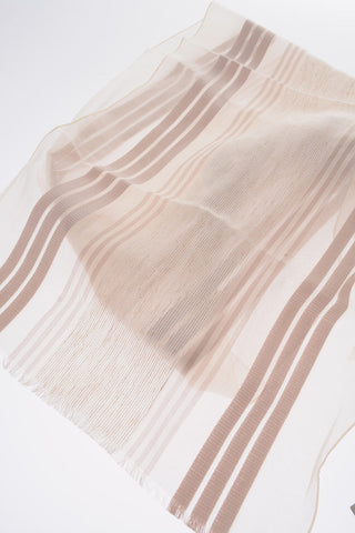 CC COLLECTION foulard with contrasting stripe