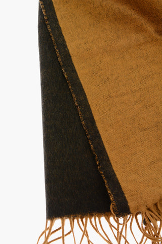 two-tone silk scarf