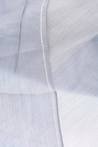 CC COLLECTION two-tone foulard with fringe