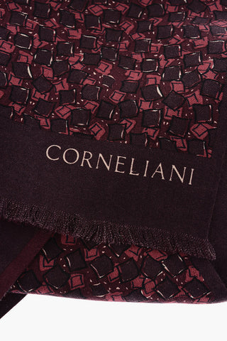 printed wool scarf