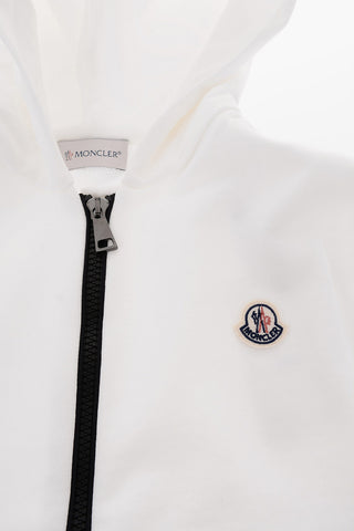 felpa con cappuccio e chiusura zip