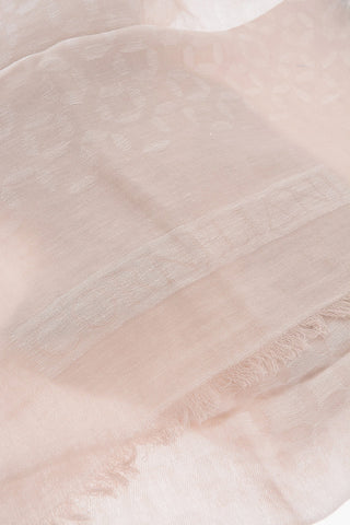 solid color embroidered foulard