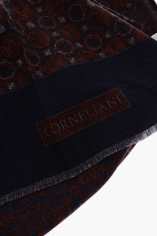 printed wool scarf
