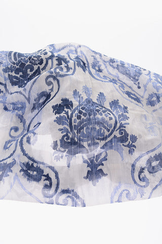 CC COLLECTION anthemion-printed foulard