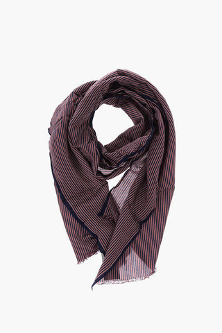 CC COLLECTION pencil striped two tone foulard