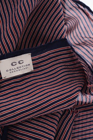 CC COLLECTION pencil striped two tone foulard