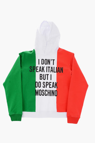 multicolor printed hoodie