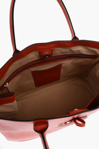 Borsa a Mano in pelle con doppio manico