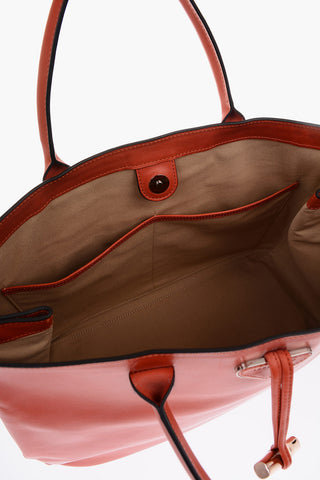 Borsa a Mano in pelle con doppio manico