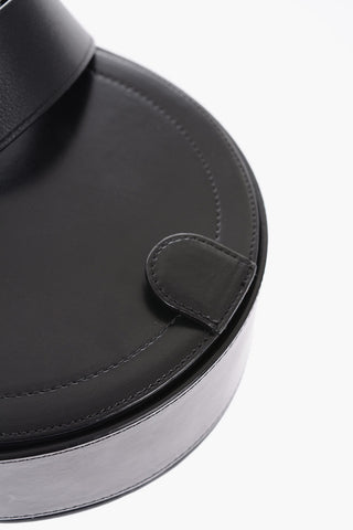 Borsa Saddle in pelle con catena dorata