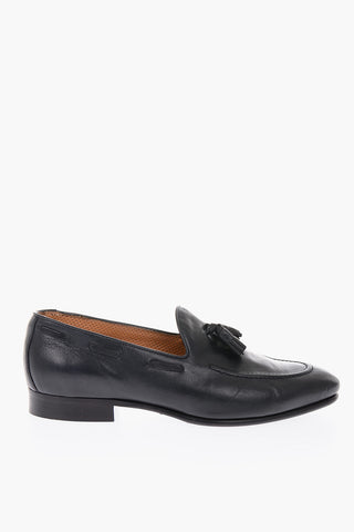 tassle loafer in pelle