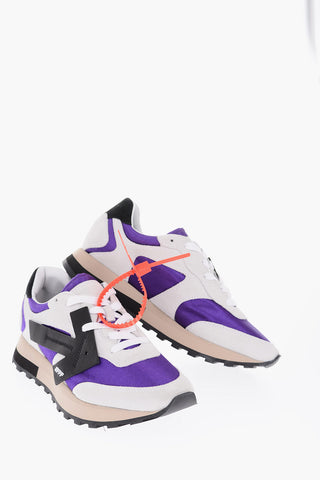 Sneakers HG RUNNER in tessuto e suede con dettagli a contrasto
