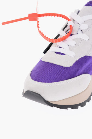 Sneakers HG RUNNER in tessuto e suede con dettagli a contrasto