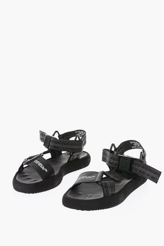 Sandali bassi TRECK in Canvas e Pelle con Logo