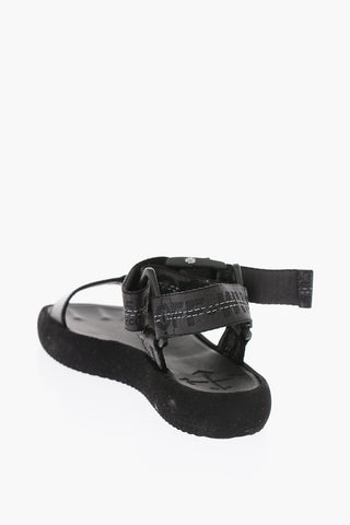 Sandali bassi TRECK in Canvas e Pelle con Logo