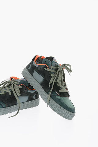 Lace-up OFF COURT Suede Sneakers