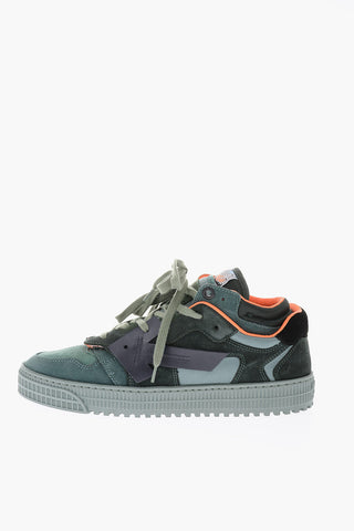 Lace-up OFF COURT Suede Sneakers